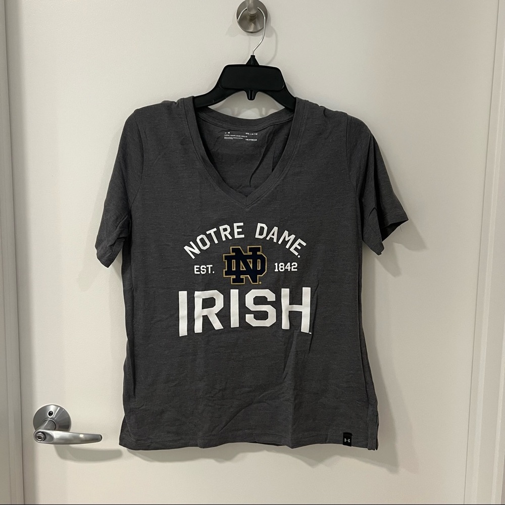 Under Armour Notre Dame Short Sleeve Shirt